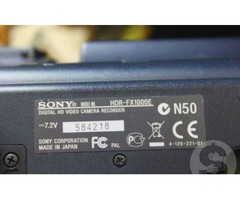 Профессиональная видеокамера Sony FX1000.
